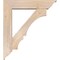 Ekena Millwork Balboa Traditional Smooth Bracket w/ Offset Brace, Douglas Fir, 7 1/2"W x 34"D x 38"H BKT0806X34X38BOA01SDF - alternate 3